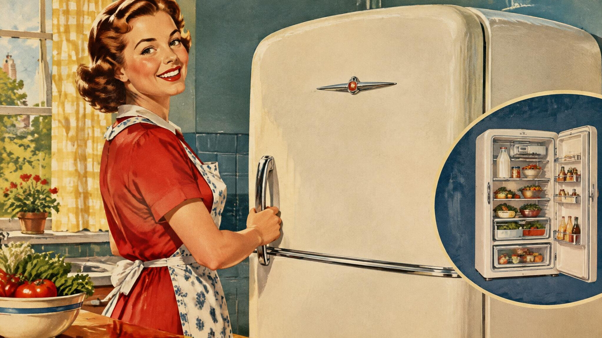 retro ad campaign