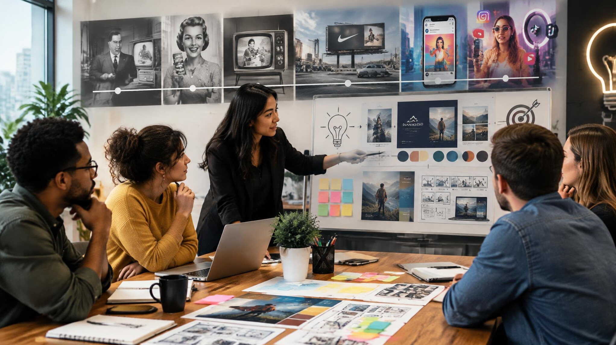 advertising agency team
