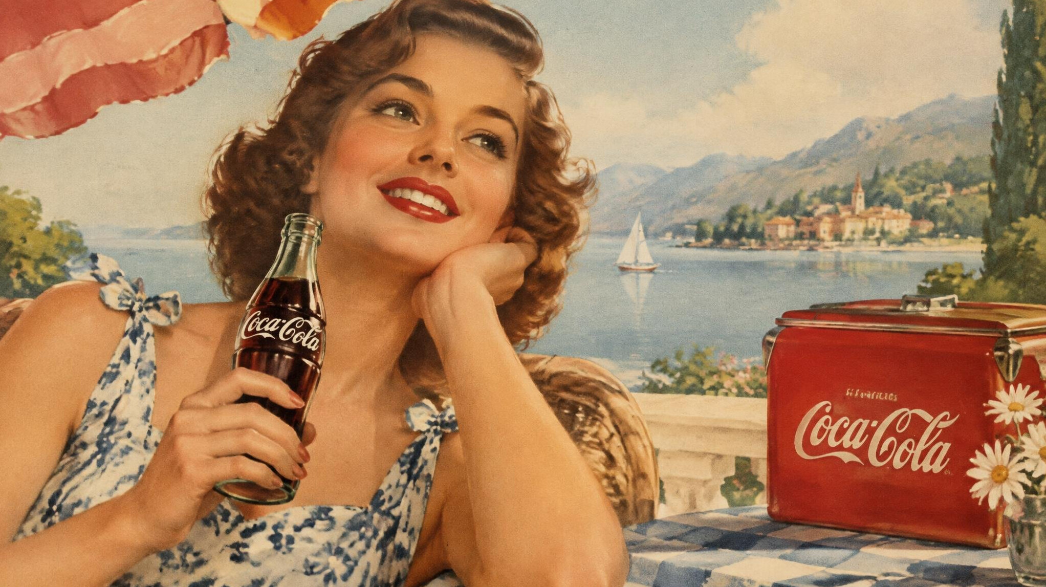 vintage advertisement poster