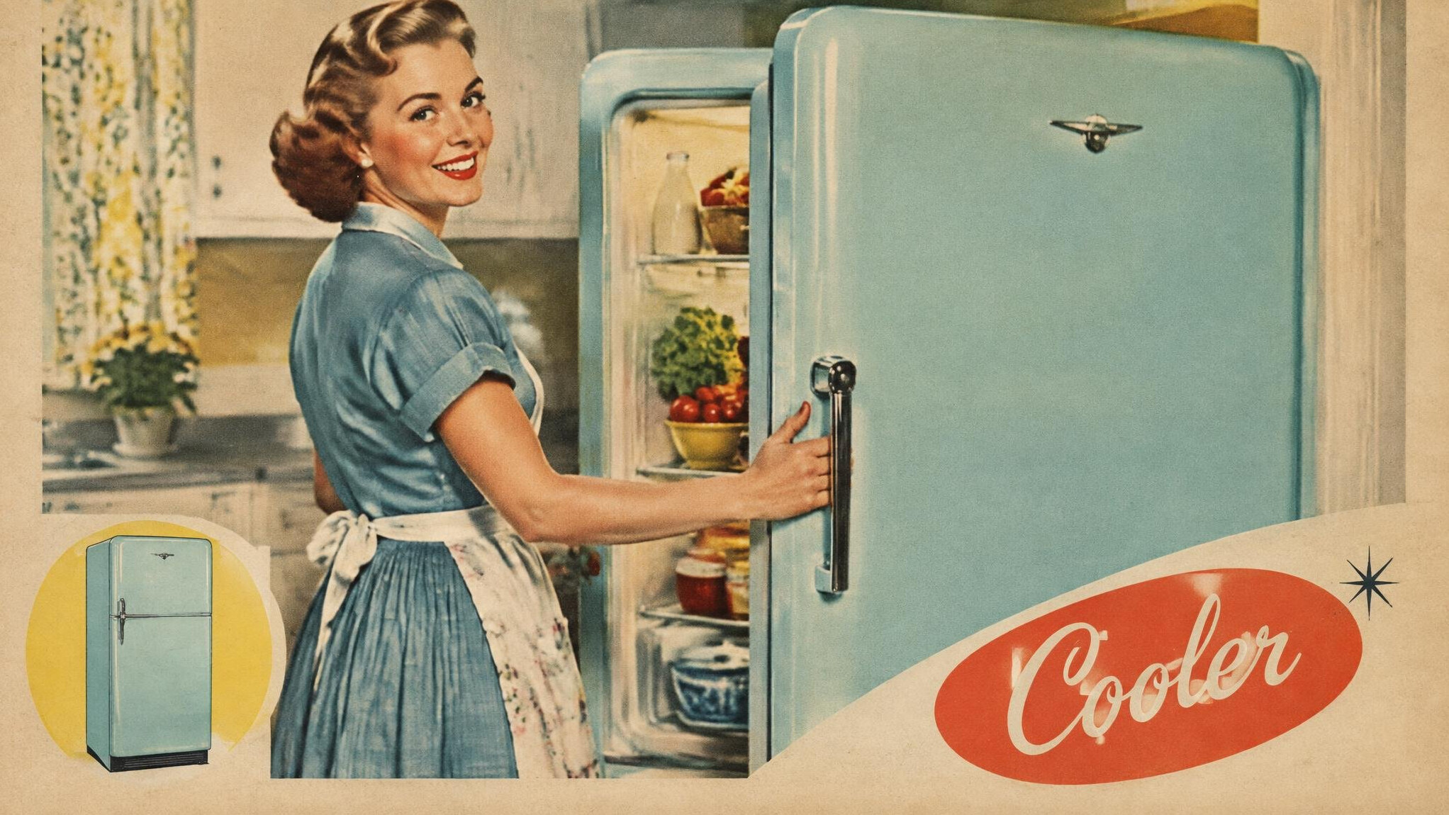 retro print ad