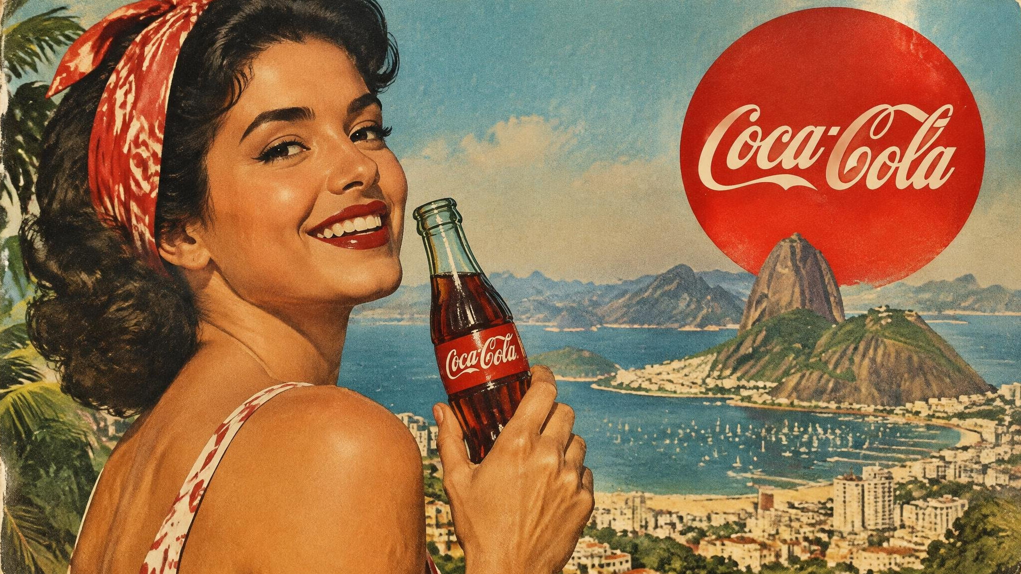 vintage brazilian advertisement