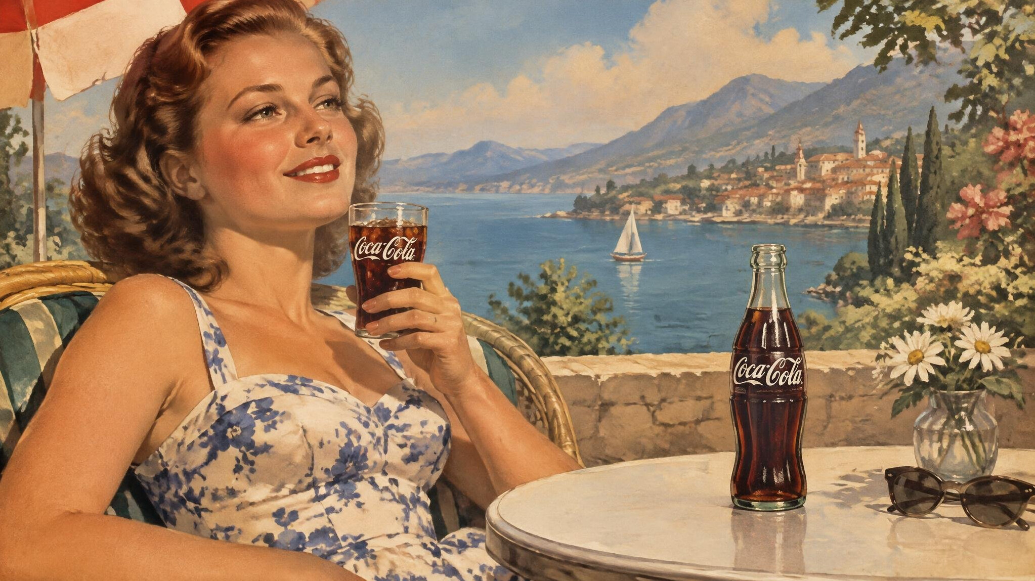 vintage advertisement poster