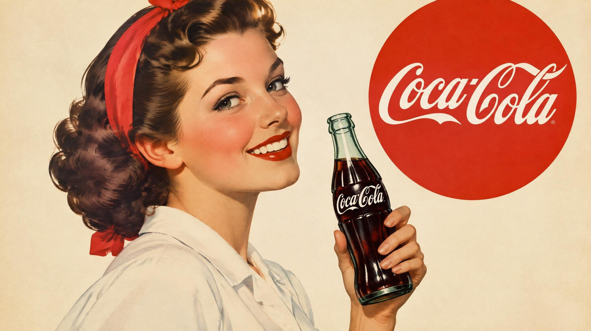 classic advertisement poster